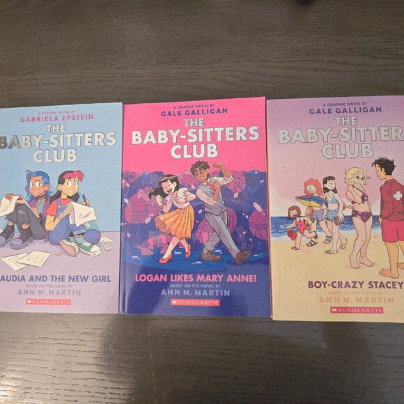 The Baby-Sitters Club 3 Book Lot by Gale Galligan Excellent Condition - Picture 1 of 7